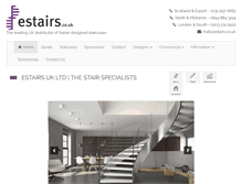 Tablet Screenshot of estairs.co.uk